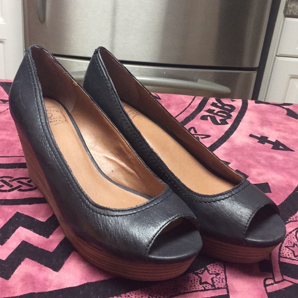 Lucky Brand blue Jeans shoes